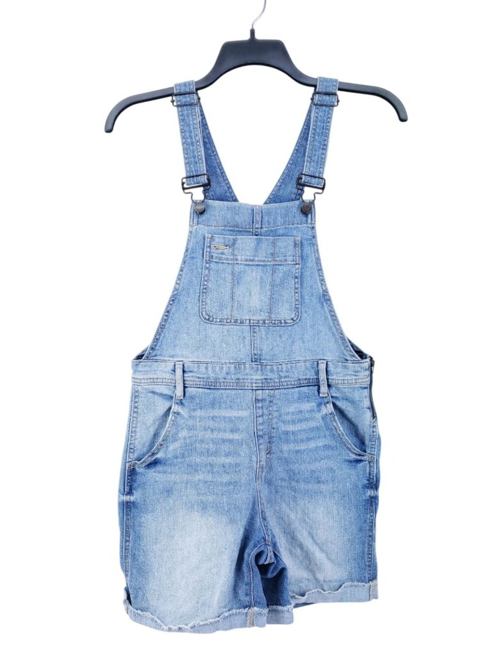 Gap Womens XS  Denim Shortalls Stretch Medium Wash Casual Style